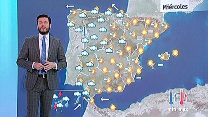 El tiempo - Alerta naranja por lluvias en Canarias