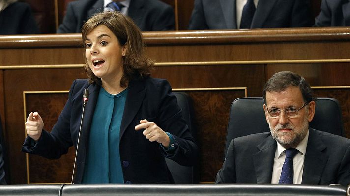 Informativo 24h - Sáenz de Santamaría recuerda al PSOE que el actual Ejecutivo fue el que aprobó la ley de transparencia