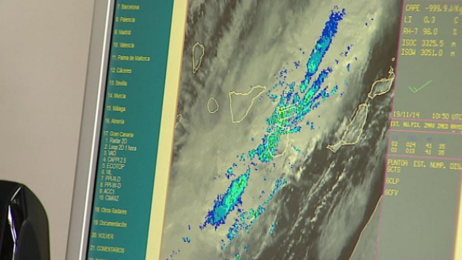 Tiempo en Canarias - 19/11/14 | Ver