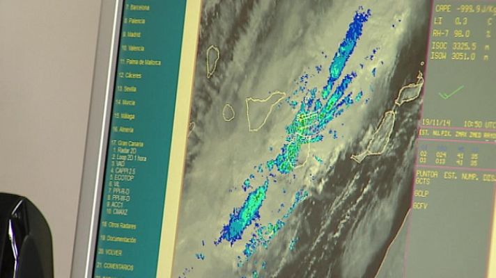Tiempo en Canarias - 19/11/14