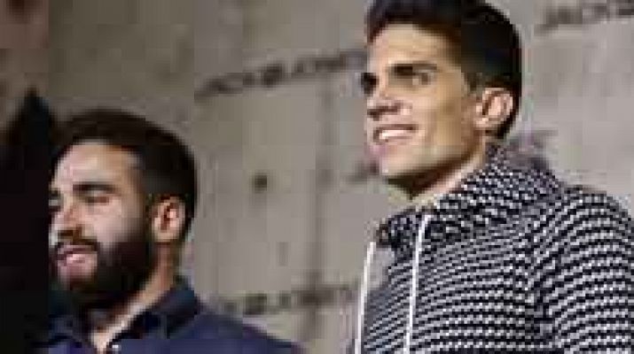 Telediario 1 - Carvajal y Bartra piden "paciencia" con la selección