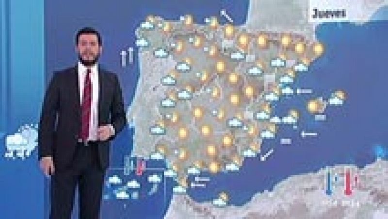 Temporal en Canarias y predominio de cielos despejados en la Península