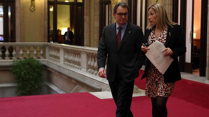 Telediario 1 - Joana Ortega cree que al Gobierno le falta madurez política