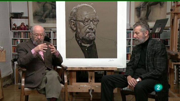 La aventura del Saber - La Aventura del Saber. Los retratos de los Premios Cervantes en la Biblioteca Nacional.