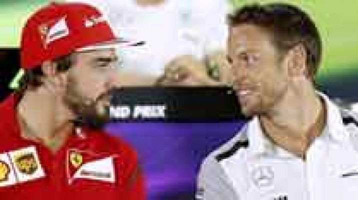 Telediario 1 - Alonso y Button, ¿compañeros en McLaren?