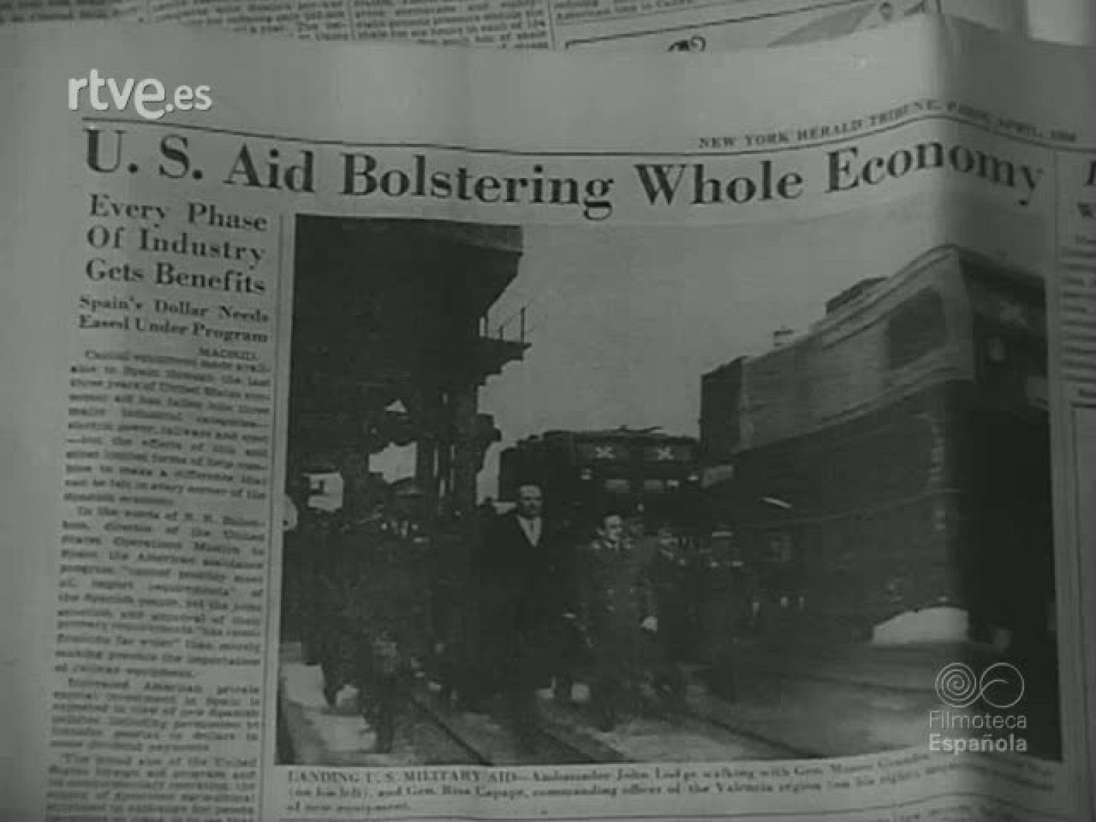 COOPERACION AMISTOSA. ESPAÑA Y ESTADOS UNIDOS - Revista Imágenes | Ver