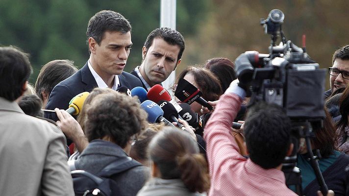 Telediario 1 - El PSOE pide una solución politica para Cataluña