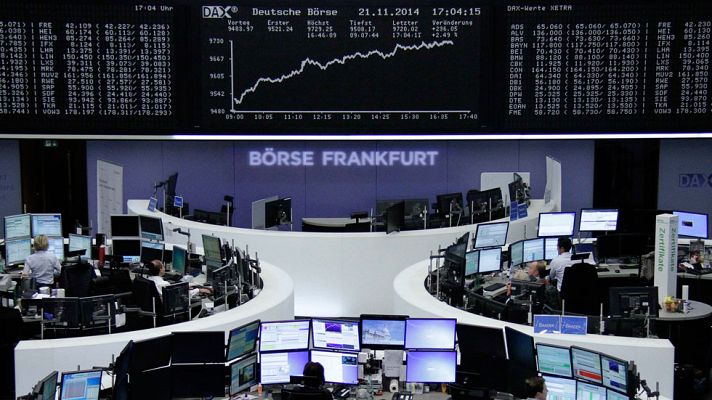 Telediario 1 - El compromiso del BCE para tomar más medidas impulsa a las Bolsas europeas