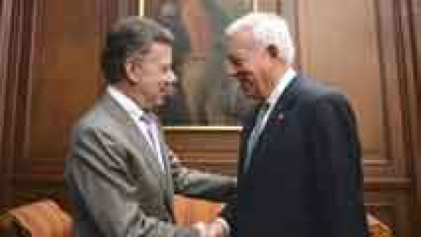 Telediario 1: Primera visita oficial a Colombia del ministro Margallo | RTVE Play