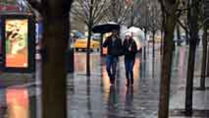 Precipitaciones persistentes en el norte de Galicia