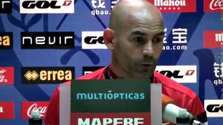 Paco Jémez: "Nosotros como club no podemos pasar la oportunidad de ayudar"