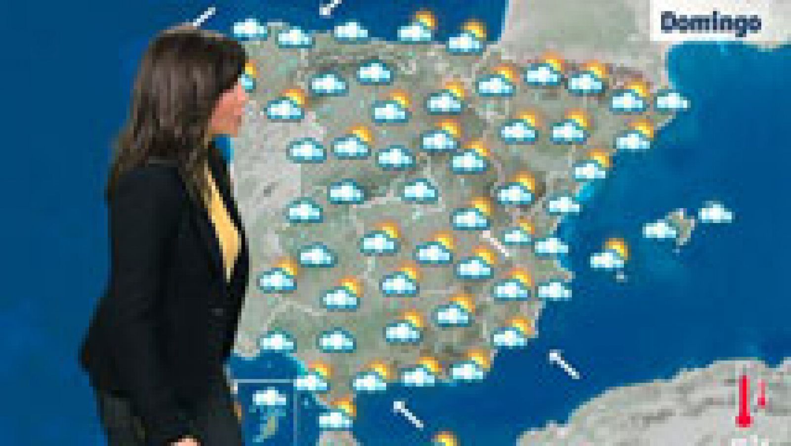 El tiempo: Hoy se prevé viento fuerte en el litoral de Galicia, Pirineos y Canarias | RTVE Play