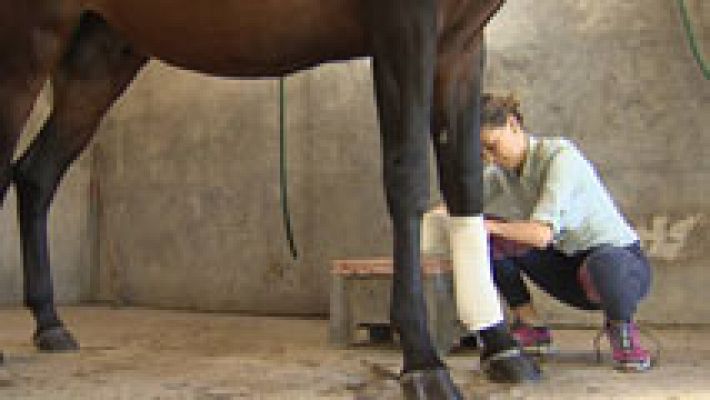 Telediario 1 - Alfonsina sufrió un incendio cuando tan sólo tenía 6 meses