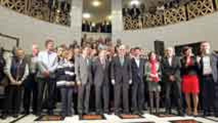 Acto institucional en Canarias contra las prospecciones 