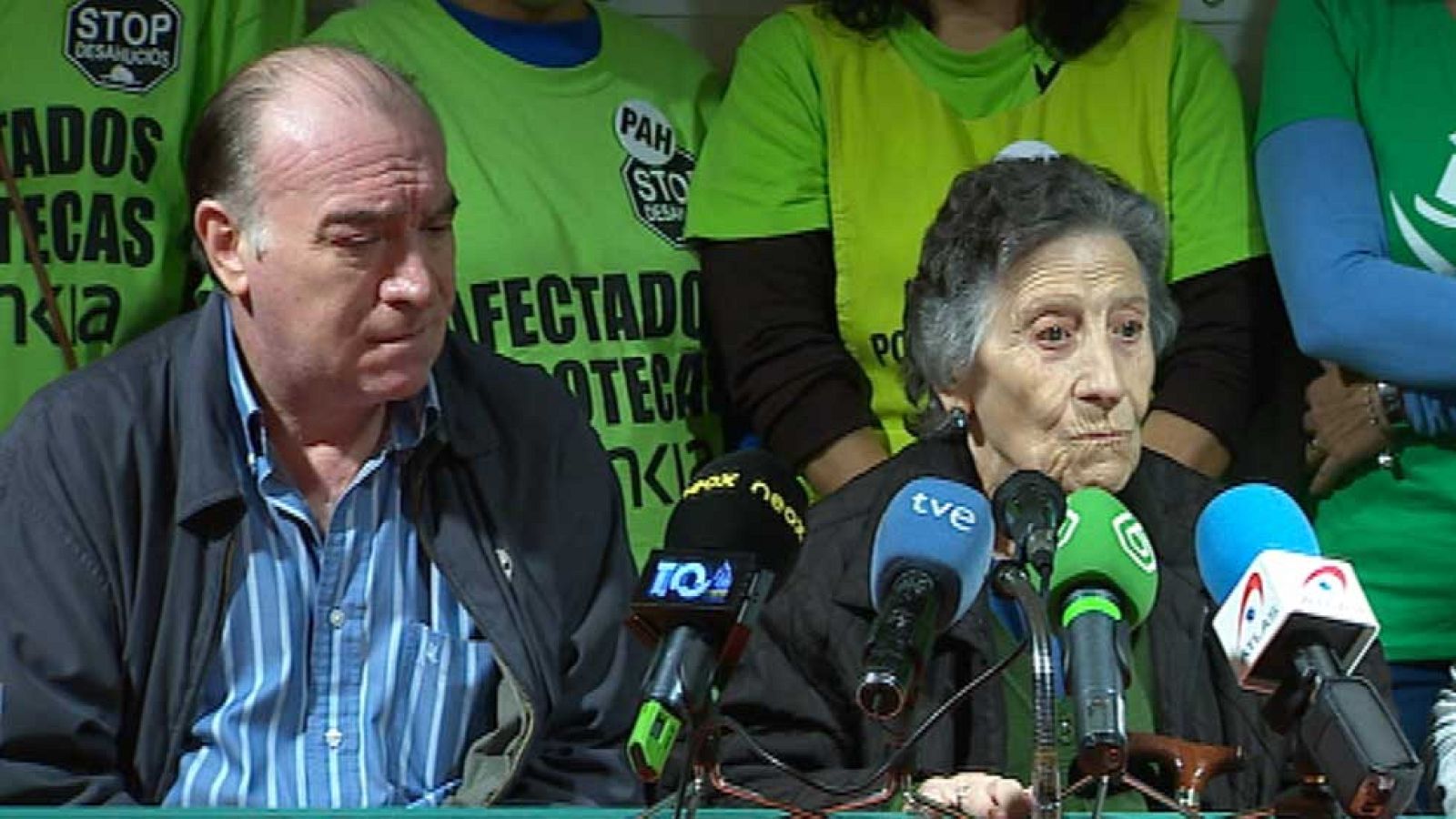 Primeras declaraciones de Carmen la mujer de 85 años desahuciada