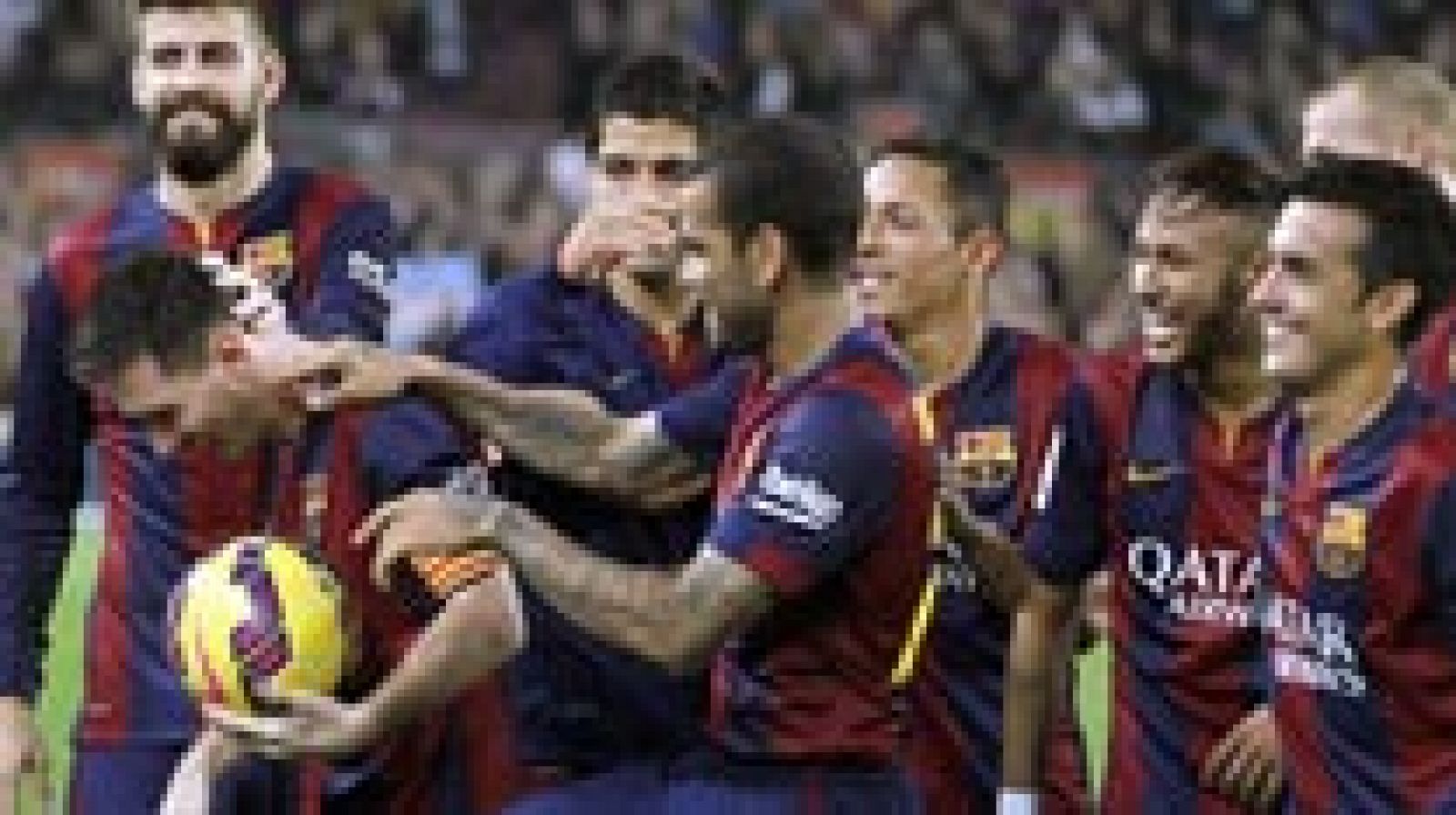 Telediario 1: Messi habla en el césped para superar a Zarra | RTVE Play