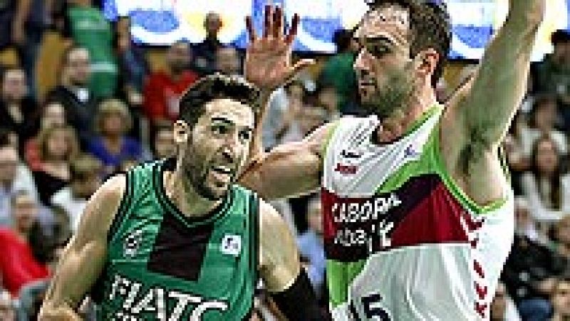 El FIATC Joventut ha protagonizado una tremenda remontada para acabar superando por la mínima al Laboral Kutxa Baskonia (83-82). Goran Suton y Clevin Hannah, decisivos en la reacción verdinegra.