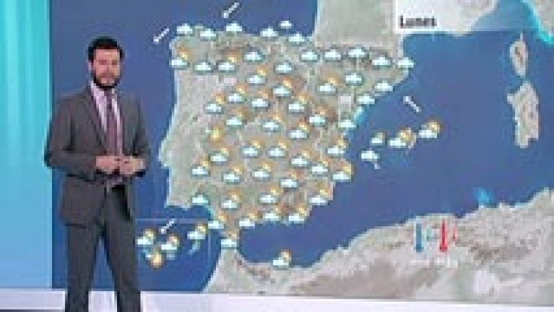 Lluvias en todo el país, más persistentes en el este