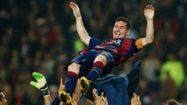 Tras Zarra, Messi va a por el récord de Raúl 
