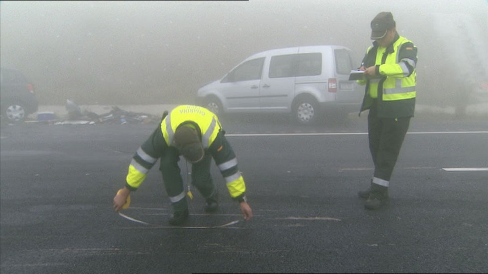 Un equipo especializado de la Guardia Civil desentraña las causas de los atropellos