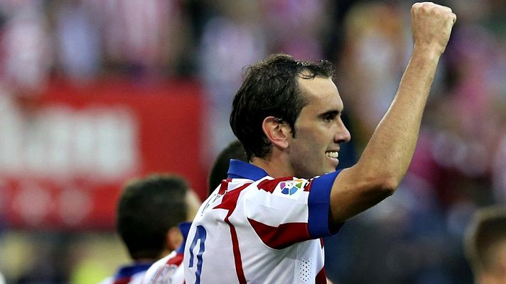 Telediario 1 - Godín: "Contra el Olympiacos será un partido trascendental"