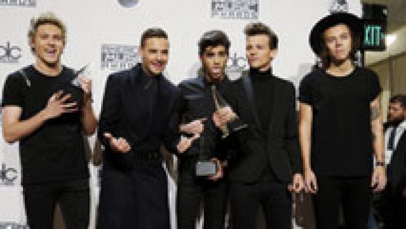 One Direction, grandes triunfadores de los Premios de la Música americana