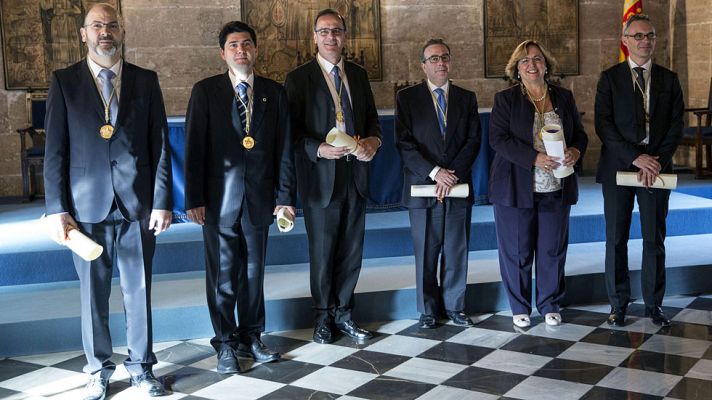 Telediario 1 - Se entregan en Valencia los premios Rey Jaime I