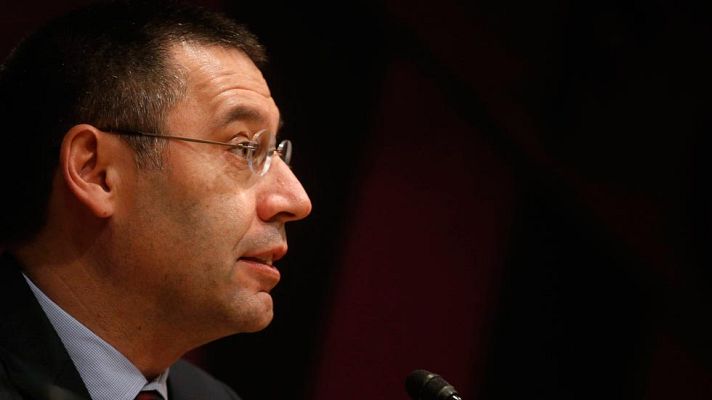 Telediario 1 - Bartomeu: "La gente tiene derecho a expresar su opinión siempre"