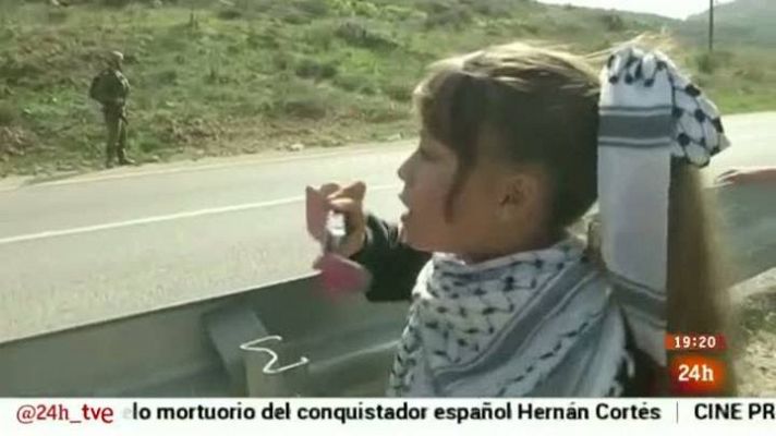 La niña que abandera la causa la palestina en internet