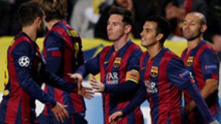 Messi amplía su cuenta goleadora (0-3)
