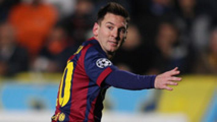 Messi cierra la cuenta del partido con su 'hat-trick' (0-4)