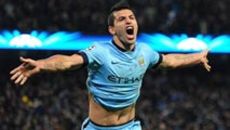 Un 'hat-trick' de Agüero salva al City de la eliminación de Champions
