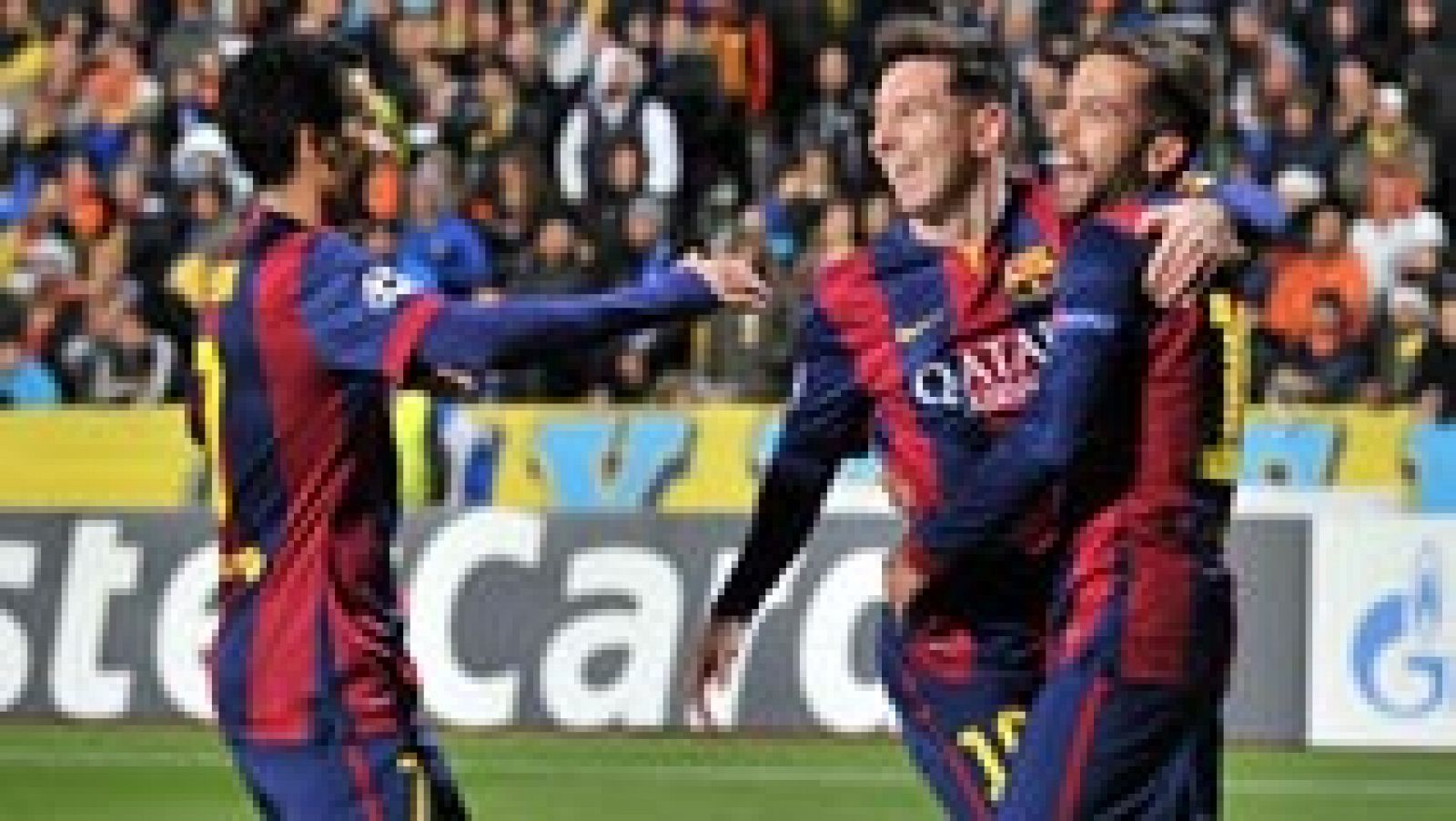 Informativo 24h: Messi lidera la victoria del Barça ante el Apoel | RTVE Play