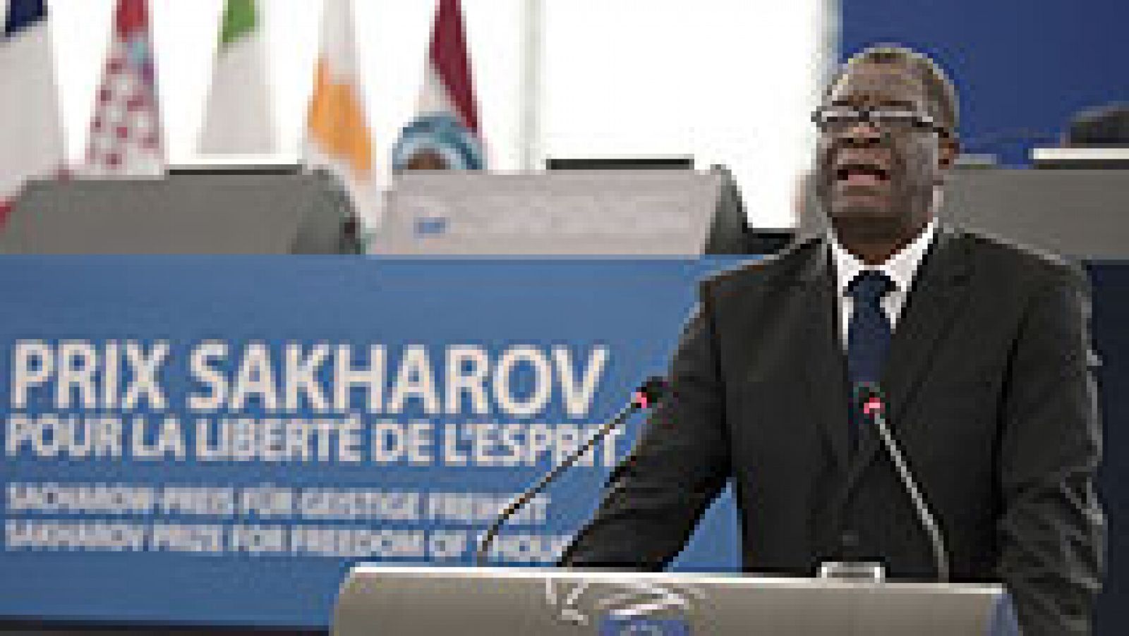 Informativo 24h: Mukwege, premio Sájarov 2014: "La violación se ha convertido en una estrategia de guerra eficaz" | RTVE Play