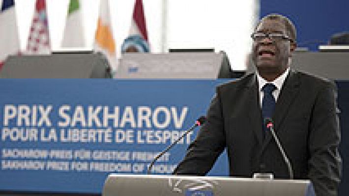 Mukwege, premio Sájarov 2014: "La violación se ha convertido en una estrategia de guerra eficaz"