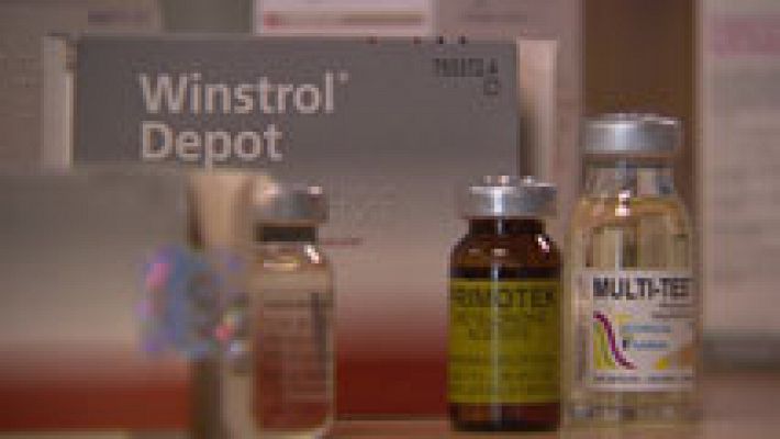 Telediario 1 - Los anabolizantes, fármacos en el mercado negro