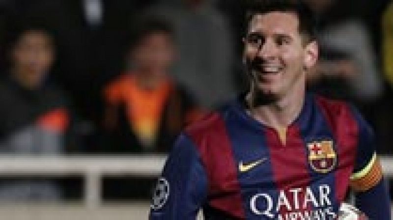 Con un triplete del argentino, el Barcelona ha sumado una nueva victoria en Champions contra el Apoel Nicosia y Messi ha superado el récord de goles en la máxima competición continental de Raúl González, alcanzando los 74 tantos.