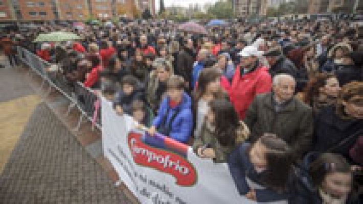 Telediario 1 - En Campofrío esperan cobrar lo proporcional de lo trabajado