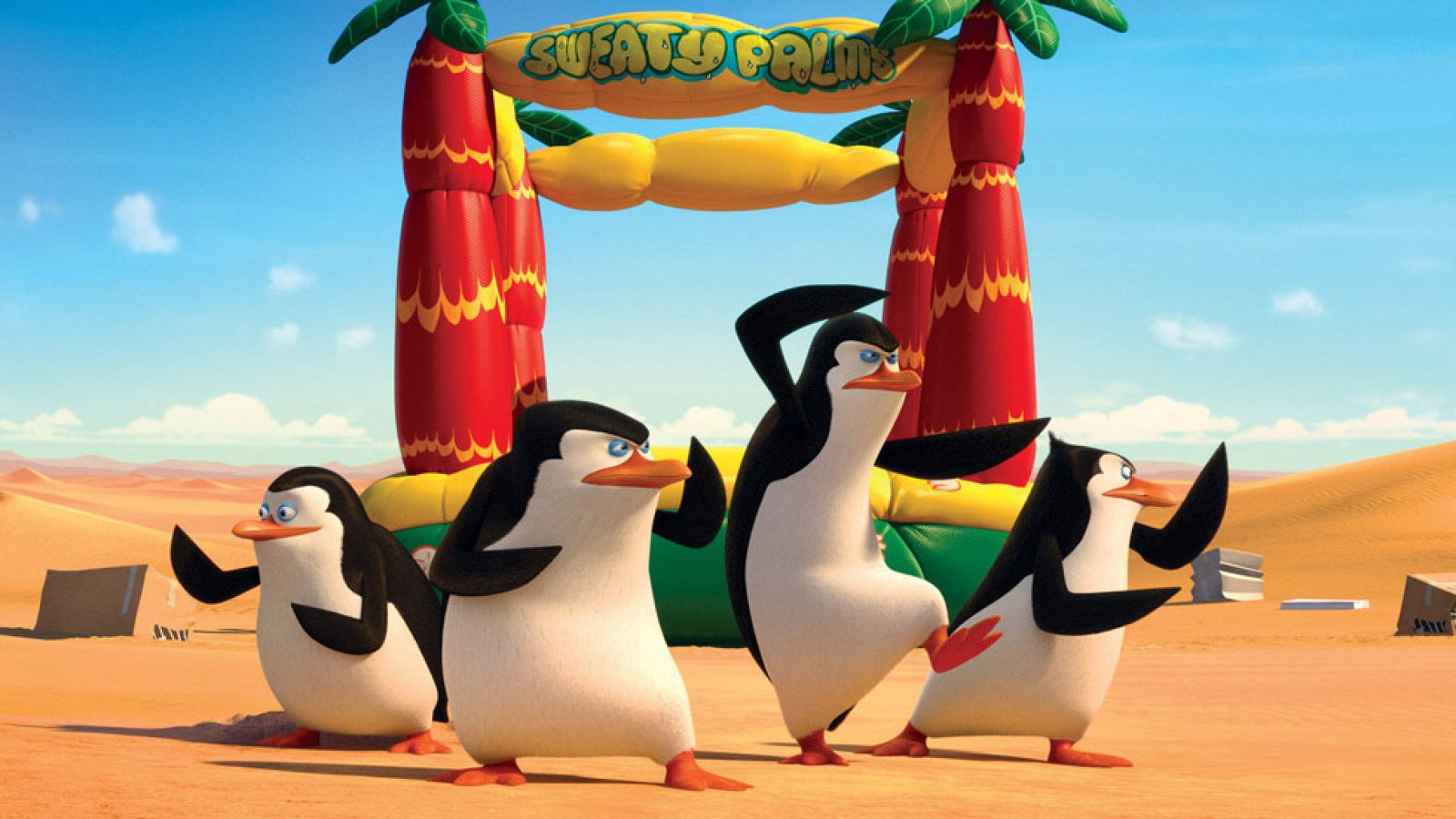 Rtve.es os ofrece, en primicia, una divertida secuencia de 'Los pingüinos de Madagascar'