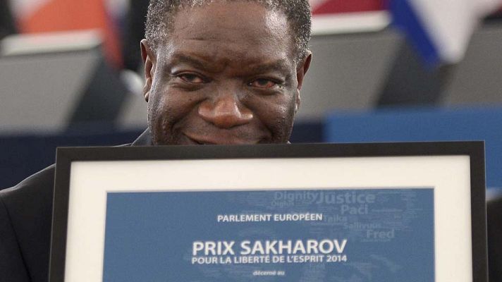 Telediario 1 - Mukwege: "Cada mujer violada es como si fuera mi mujer"