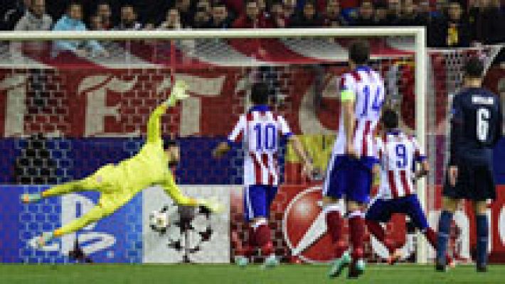 Mandzukic marca a placer el 0-2 al Olympiacos