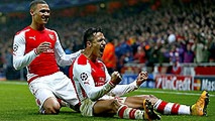 Champions League - Arsenal 2 - Borussia Dortmund 0