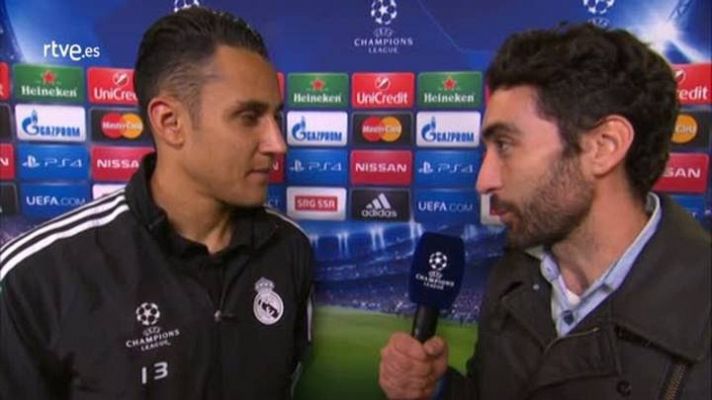 Champions League - Keylor Navas: "Uno siempre quiere jugar"