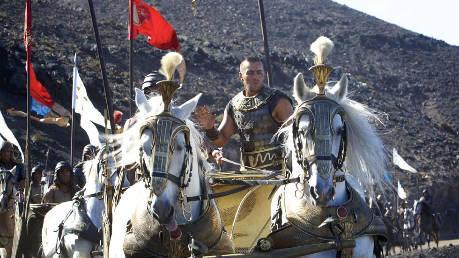 Joel Edgerton, Ramsés II: "Exodus' es una historia impresionante" | Ver
