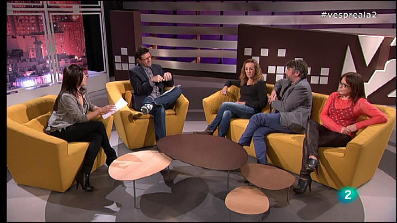 Vespre a La 2 - Entrevista a Pere Arquillué i Lluïsa Castell, i a Carme Portaceli
