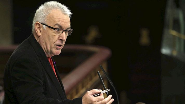 Telediario 1 - La oposición: Rajoy no tiene "autoridad" en la corrupción