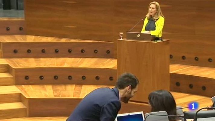 Telediario 1 - El Parlamento navarro aprueba la reestructuración de la deuda tributaria de Osasuna