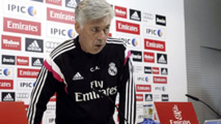 Ancelotti no ve al equipo "cansado"