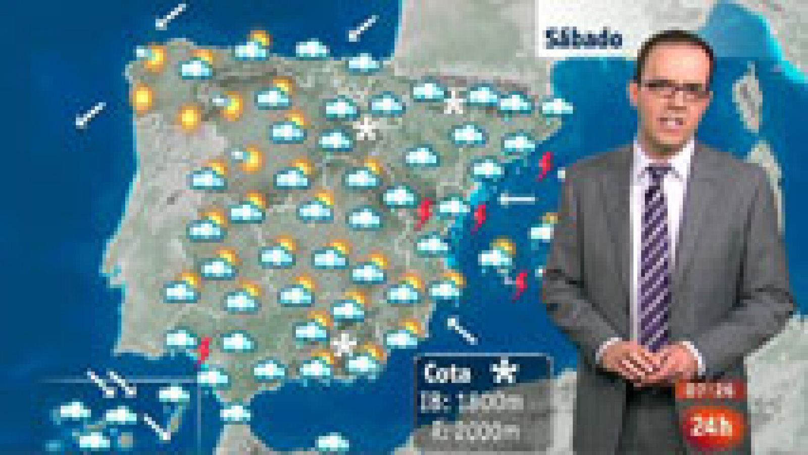El tiempo: Alerta máxima en Canarias por viento y oleaje | RTVE Play