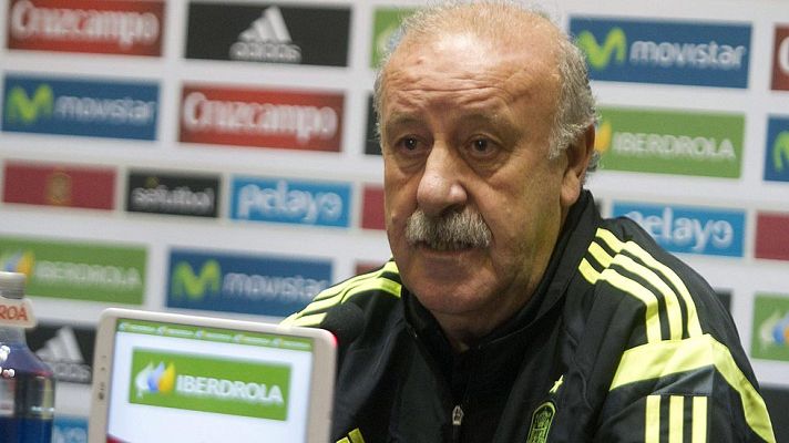 Telediario 1 - Del Bosque elogia a la selección femenina de fútbol